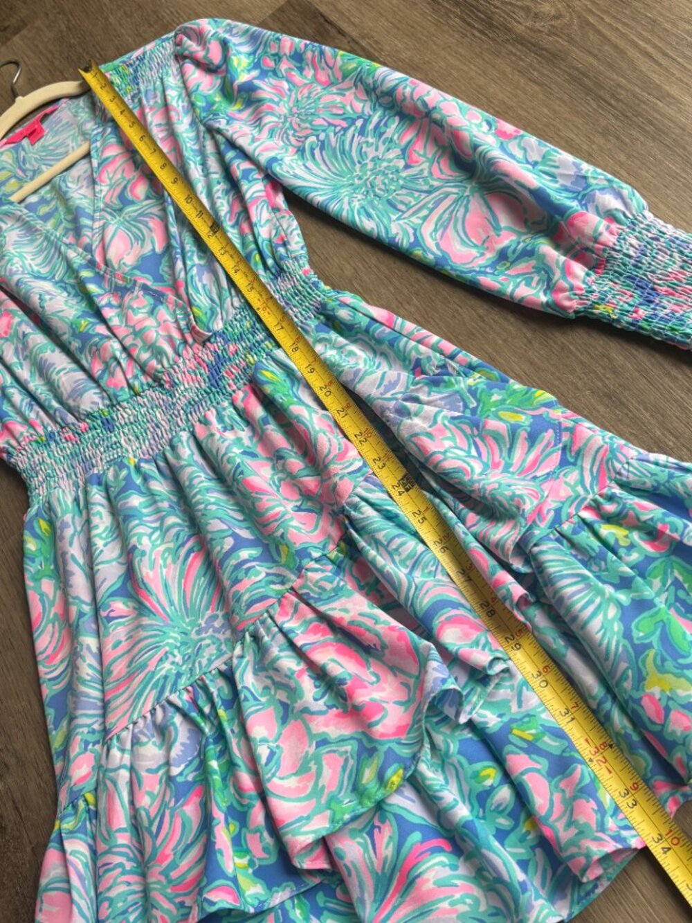 Lilly Pulitzer Cristiana Stretch Dress in Full Bloom Lileeze - Picture 6 of 8